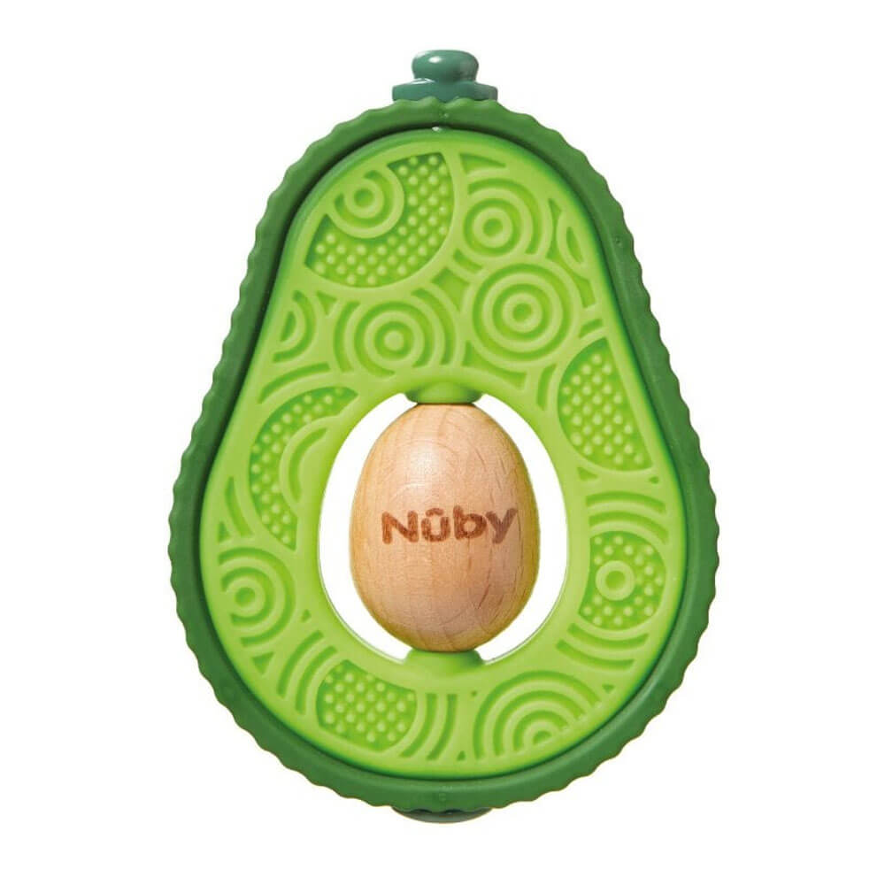 Nuby Avocado Silicone Teether